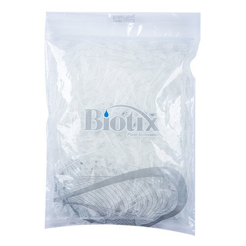 Biotix 63300082 Bulk Universal Pipette Tips, 1250 μL, 1000 tips/bag (Rainin Alternative)