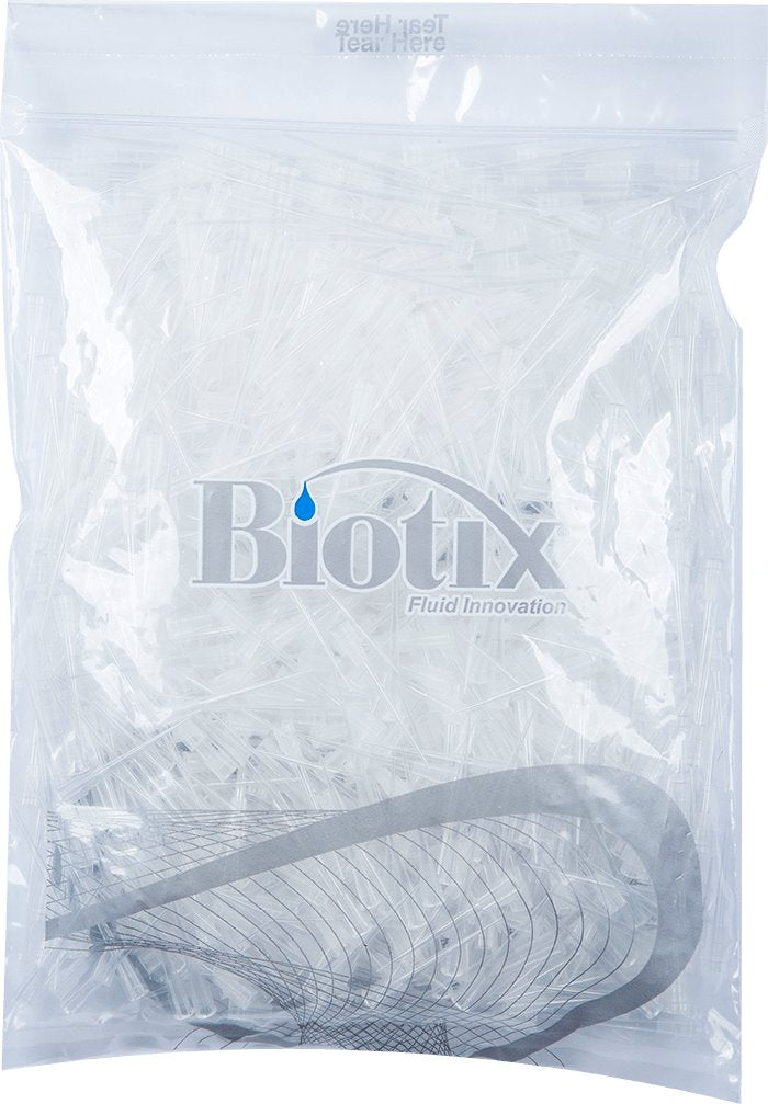 Biotix 63300076 Bulk Universal Pipette Tips, 10 μL, 1000 tips/bag (Rainin Alternative)