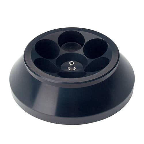 Benchmark Scientific Z366-06250 Angled Rotor, 6 x 250 ml, 28° Angle, for up to 8,000 rpm, 10,016 xg, 130 sec. Accel./92 sec. Decel.