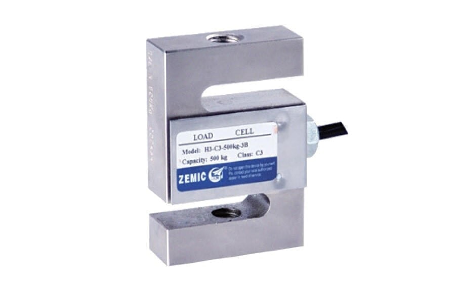 Zemic H3 Nickel Plated Alloy Steel S-type Load Cell, OIML approved, 2Klb-3Klb