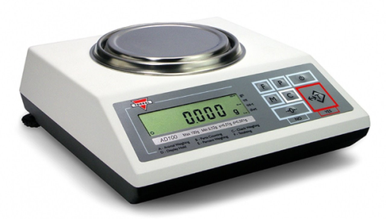 Torbal AD3200 Precision Scale LCD w/ RS232, USB, Clock, Backlit
