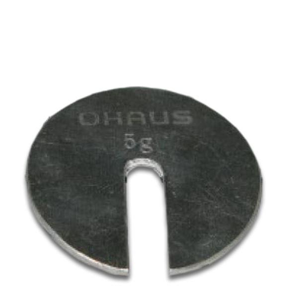 Ohaus Weight Set, 5g, ASTM 6, Slotted ASTM Class 6 Slotted Weights and Weight Sets