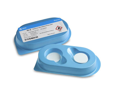 Whatman 10401506 Filter Circles, 25mm Dia, Mixed Cellulose Ester ME 26 Plain, 0.6 micrometer Pore Size, 100/pk (PN: 10401506)