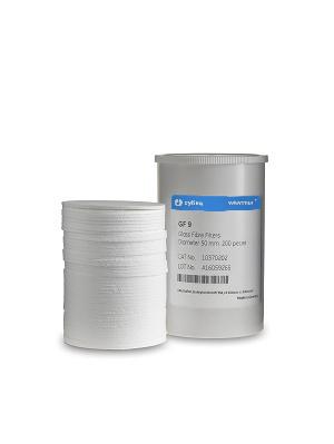 Whatman 10370205 Filter Circles, 90mm Dia, with Binder Grade GF 9, 100/pk