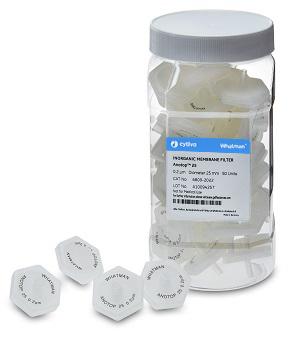 Whatman 6809-2112 Anotop 25, 0.1 micrometer Pore Size, Anopore, Sterile, 50/pk (PN:6809-2112)