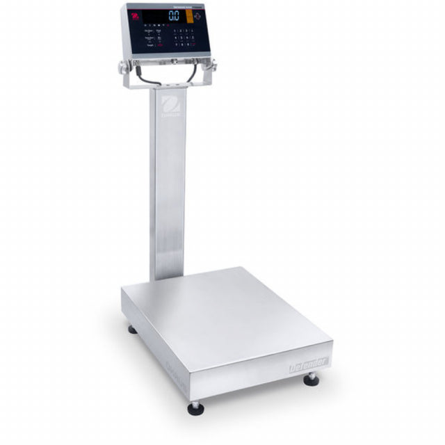 Ohaus 30575567 i-D61XWE150K1L7 Washdown Bench Scale for Industrial, 150000 g × 10 g