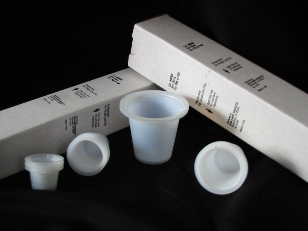 DISPOSABLE POLYSTYRENE BEAKERS 5 ML (PN: 80080)