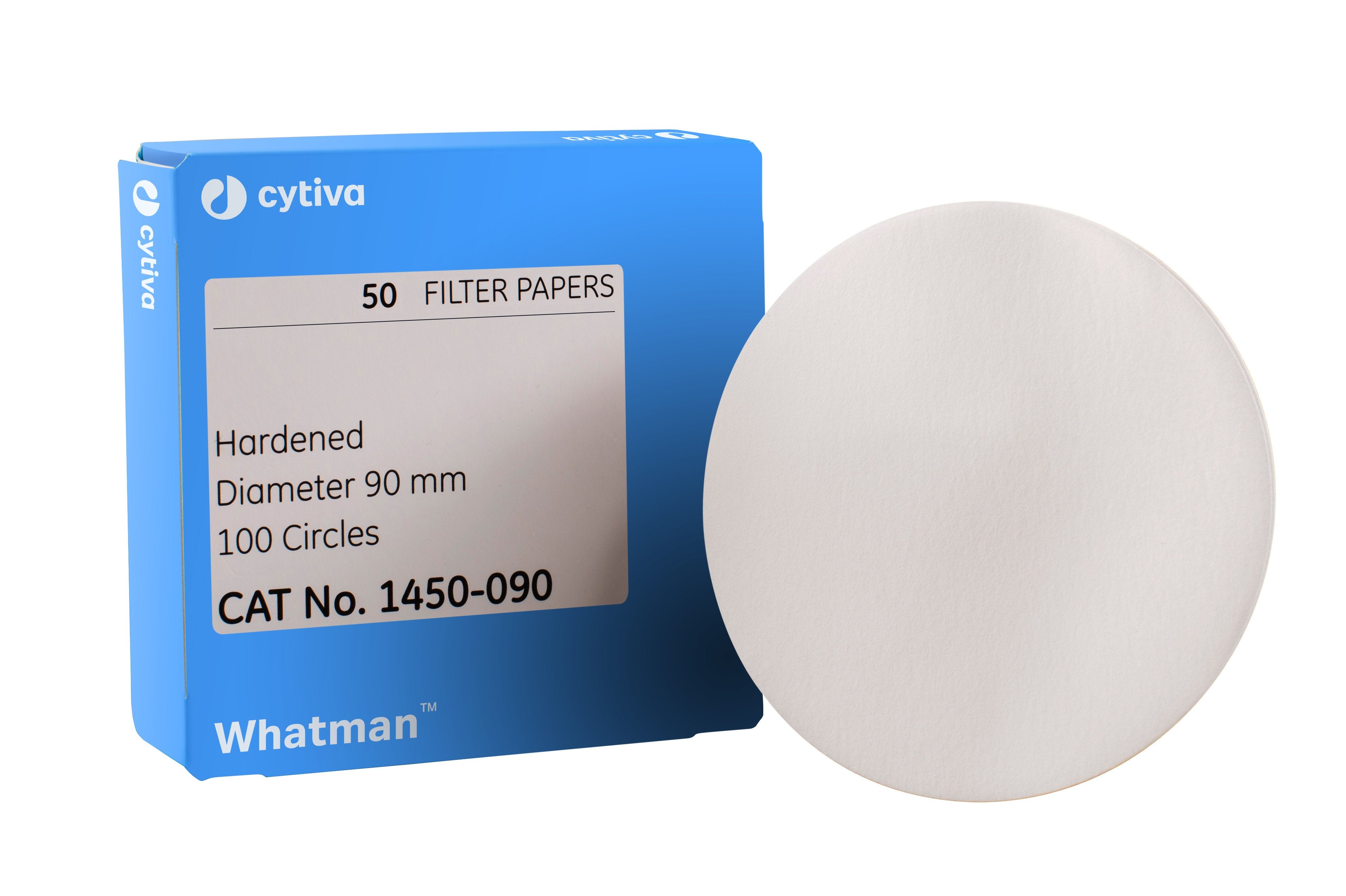 Whatman 1450-042 Filter Circles, 42.5mm Dia, Hardened Low Ash Grade 50, 100/pk (PN:1450-042)