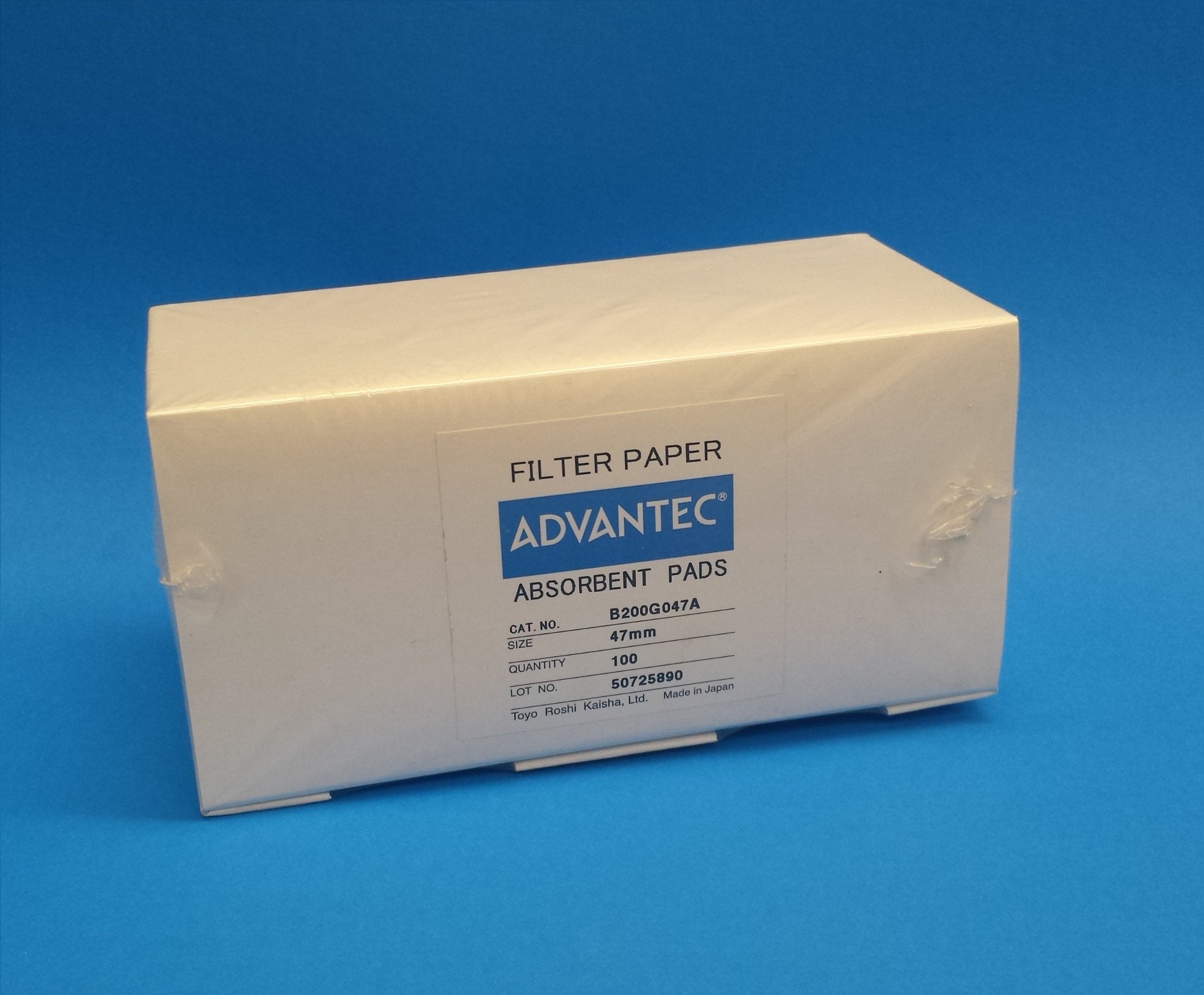 Advantec B200G047A Aborbent Pads 47mm (PN:B200G047A)