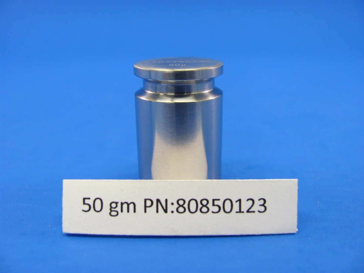 Calibration, Weight 50 gram ASTM Class 6 Stainless Steel