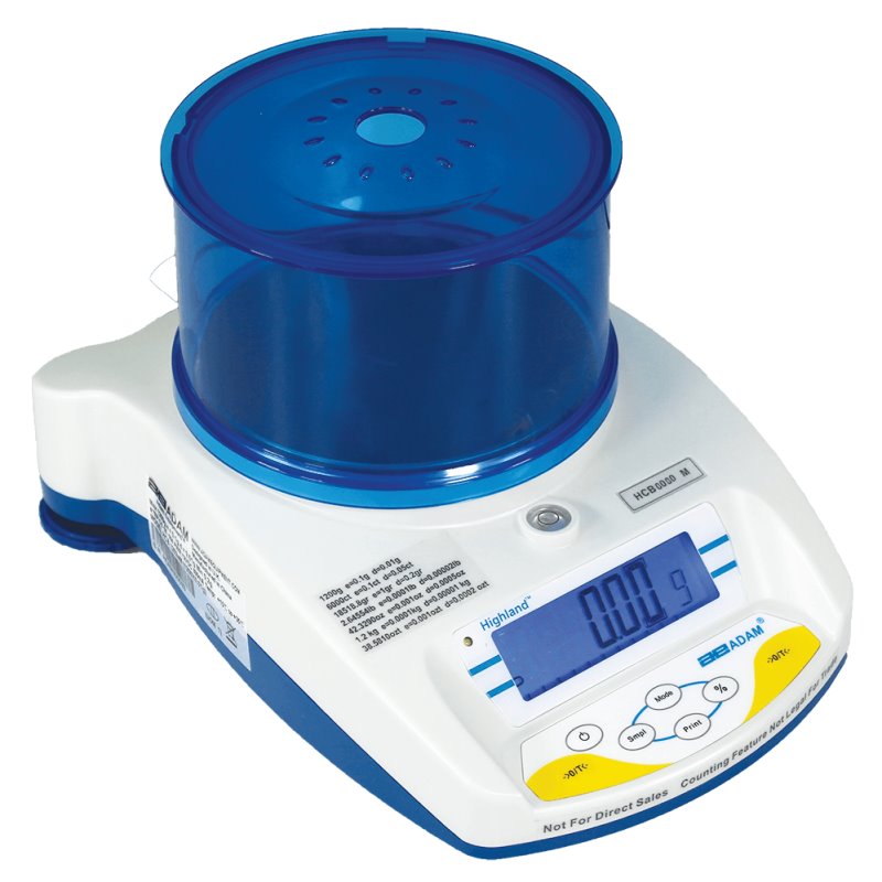 Adam Equipment HCB 1202aM HighlandВ® Approved Portable Precision Balances