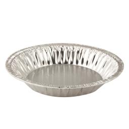 ALUMINUM 9 OZ 6" TOP FOIL DISHES, CRINKLED (PN: 80066-600)