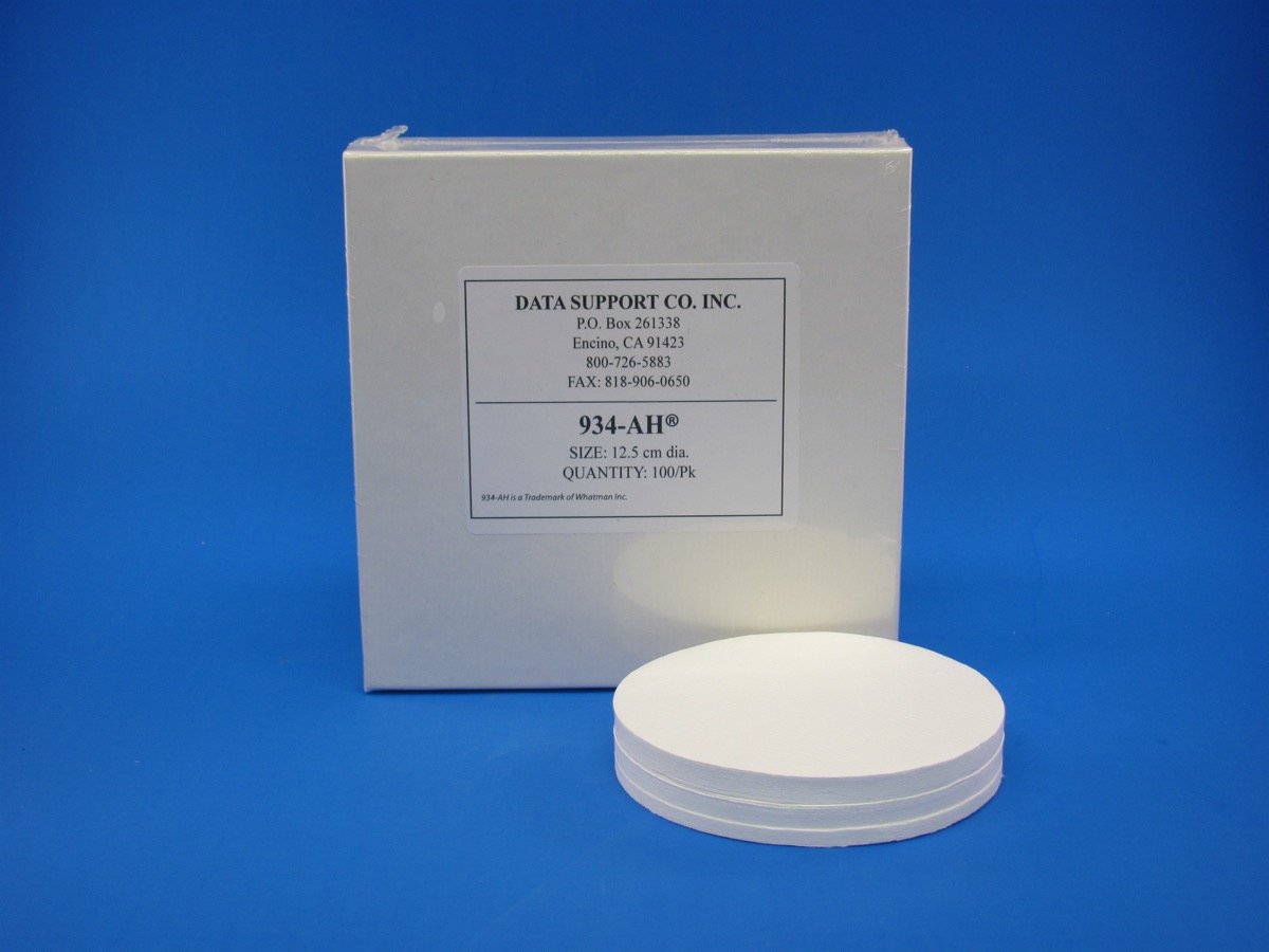 DSC Filter Circles 934AH, 125 mm Dia, 100/pk™ (Whatman 125mm Dia, PN:1827-125)
