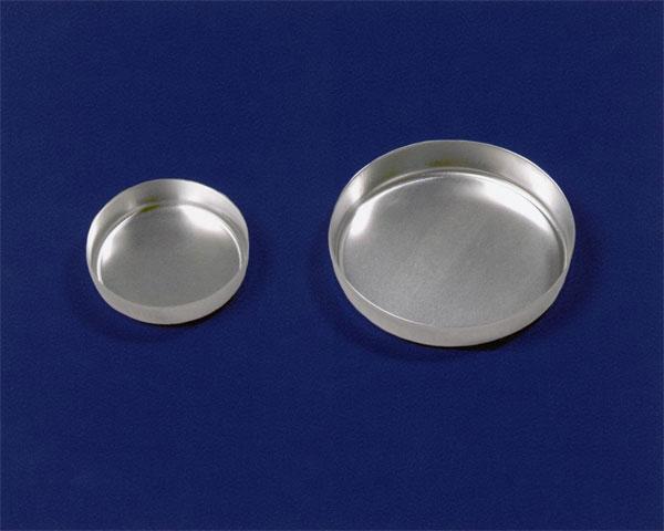 Eagle Thermoplastics D140S-100 aluminum dishes: smooth walled, w/o tabs 7.0g,103 mm i.d. (pn: d140s-100) 1000 Per Case (10 packs of 100 dishes)