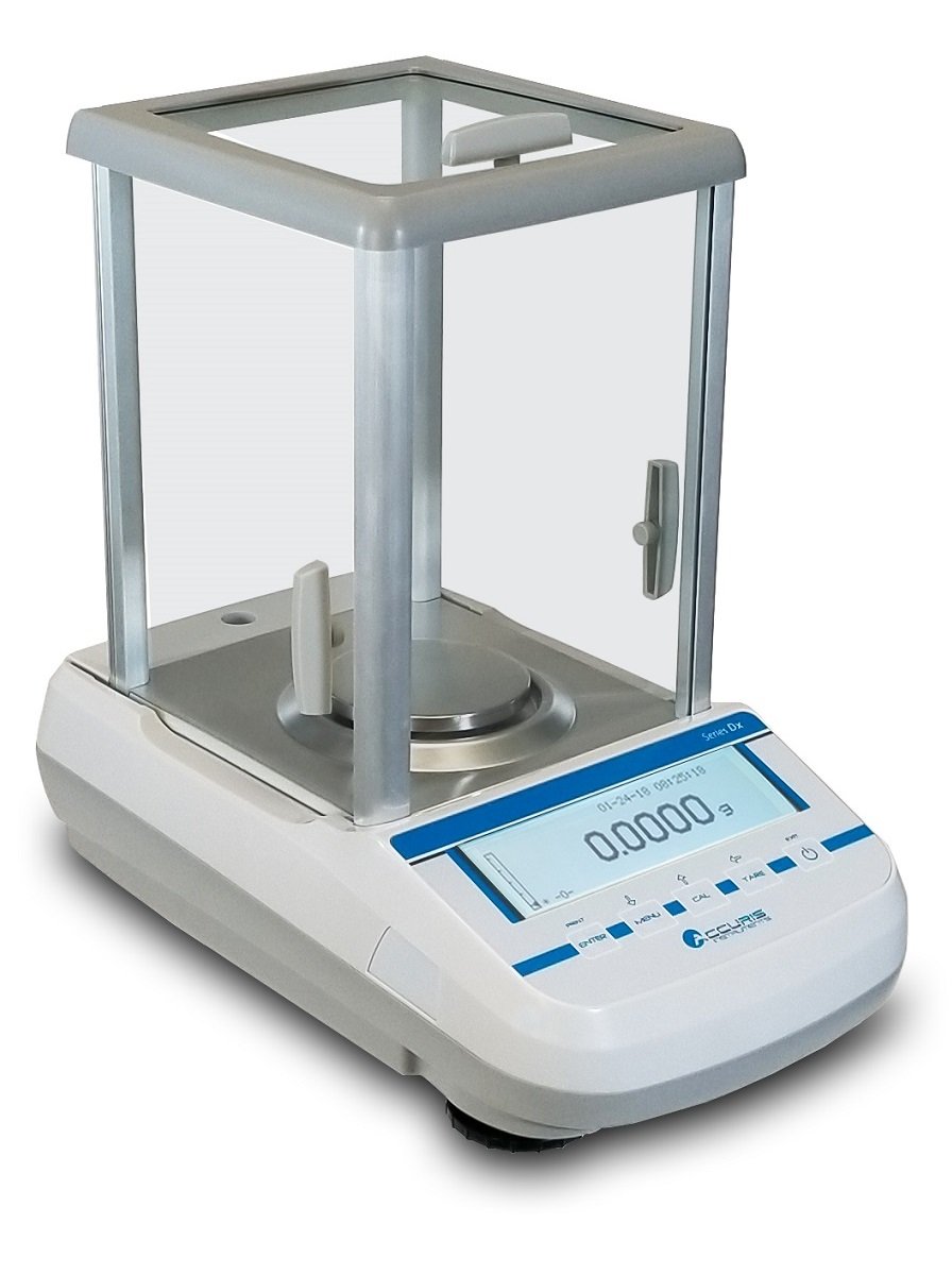 Accuris W3101A-120 Analytical Balance, series Dx, internal calibration, Graphical Display, 120gx0.0001g