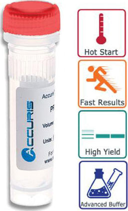 Accuris PR1001-HSR-S Hot Start 2X Taq Master Mix with Red Dye, 5 x 50µl Reactions