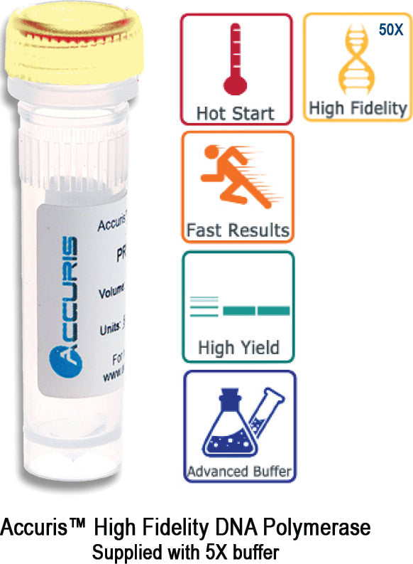 Accuris PR1000-HF-1000 High Fidelity DNA Polymerase, 1000 units (2u/µl)