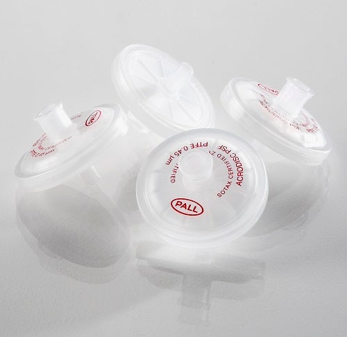 PALL AP-4301 Acrodisc Syringe Filters with PTFE Membrane - GxF/0.45 µm, 25mm AutoPack tubes (25/pkg 200/cs)