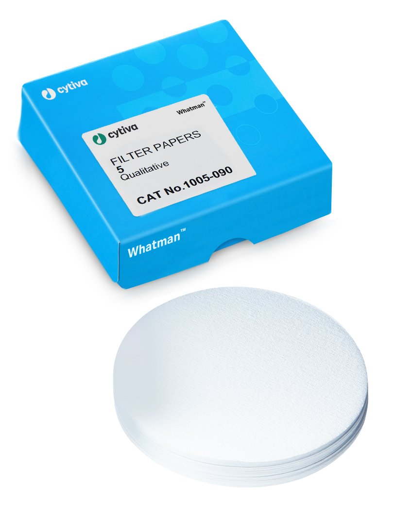 Whatman 1005-055 Filter Circles, 55mm Dia, Grade 5, 100/pk (PN:1005-055)