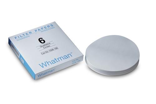 Whatman 1006-125 Filter Circles, 125mm Dia, Grade 6, 100/pk (PN:1006-125)