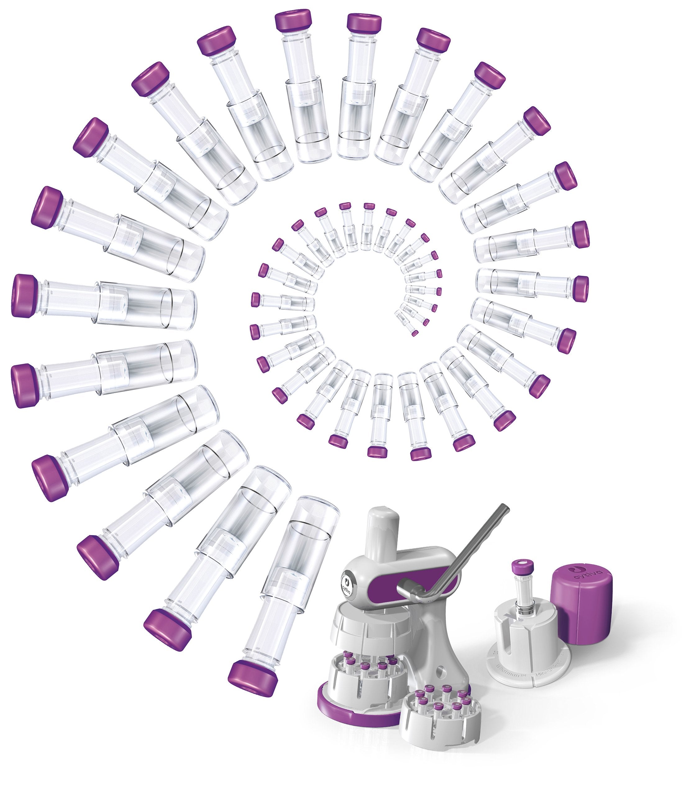 Whatman GS503NPEORG, Mini-UniPrep G2 Syringeless Filters, slit septum cap, translucent housing, 0.2 m PTFE (1000 pcs)