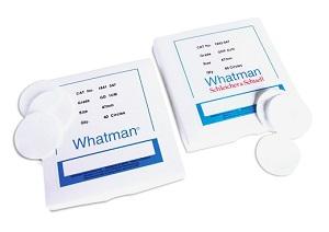 Whatman 1842-047 Filter Circles, 47mm Dia, Binder Free Multigrade GMF 150, Pore Size 2 micrometer, 40/pk