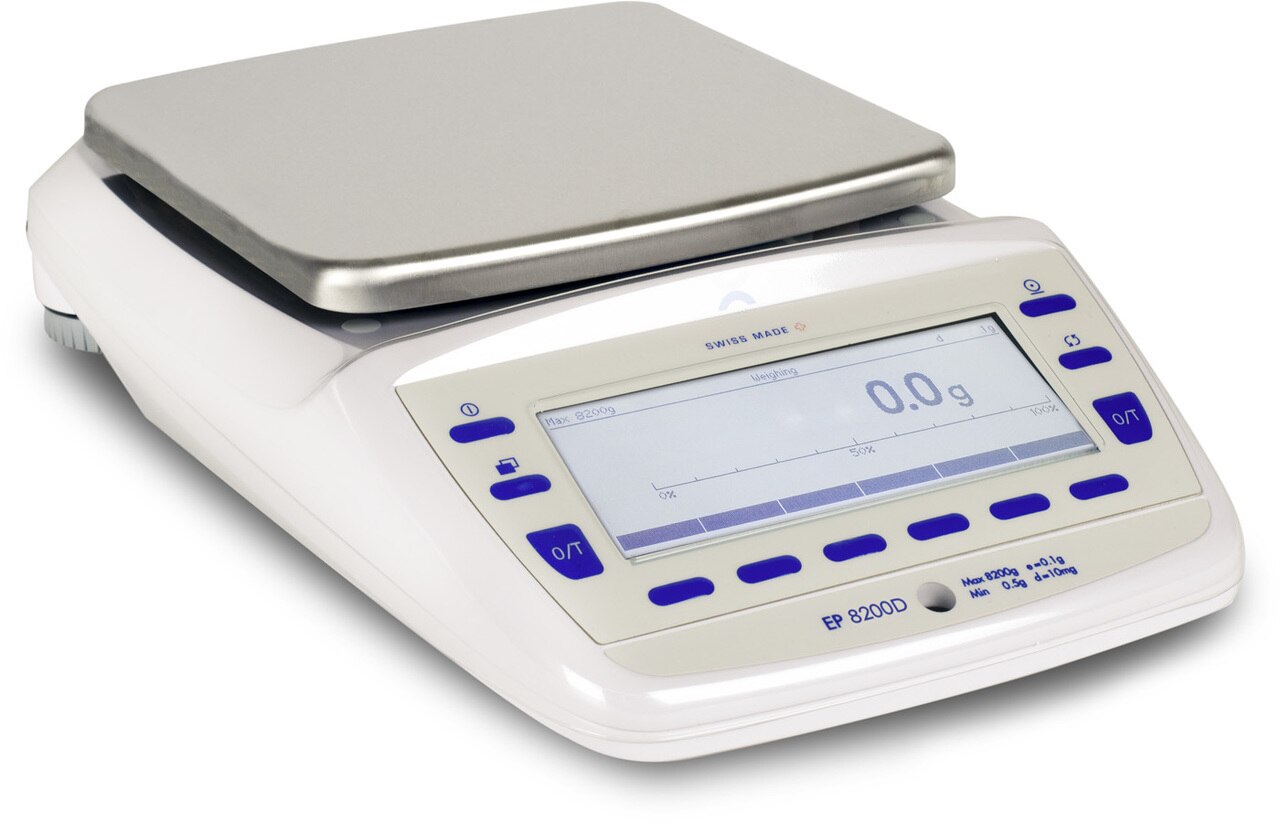 Precisa EP 2200C Precision Balance, 2200 g x 0.01 g