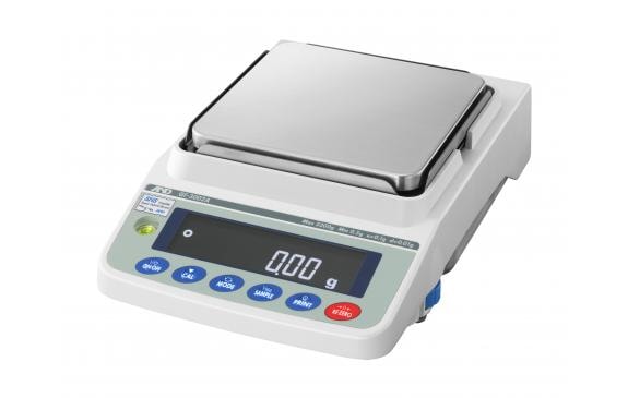 AND Weighing GF-6002AWP Apollo Precision Balance, 6200g x 0.01g with IP65 Ingress Protection & External Calibration