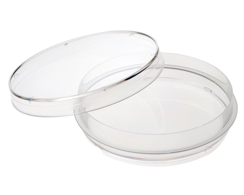 CELLTREAT 229623 100mm x 20mm Petri Dish w/Grip Ring, Sterile (300/pk)