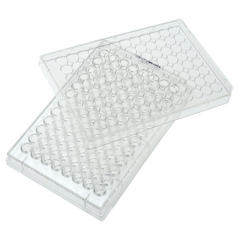 CELLTREAT 229190 96 Well Tissue Culture Plate, Round Bottom with Lid, Individual, Sterile (100/pk)
