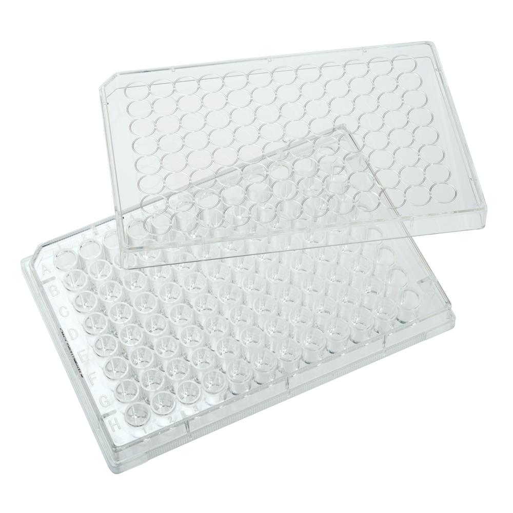 CELLTREAT 229596 96 Well Non-treated Plate with Lid, Individual, Sterile (100/pk)