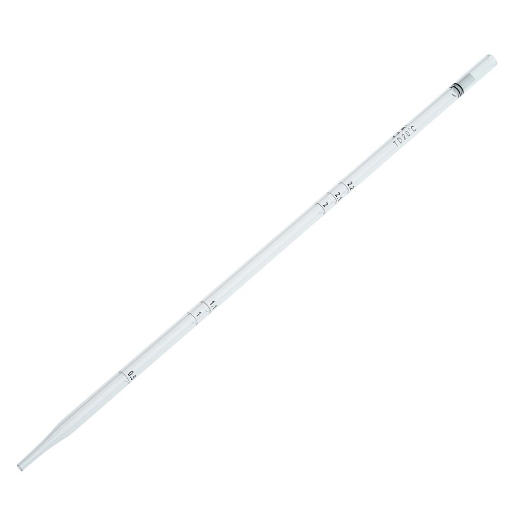 CELLTREAT 229268 2.2mL Bacteriological/Milk Pipet, Individually Wrapped, Sterile (250/pk)
