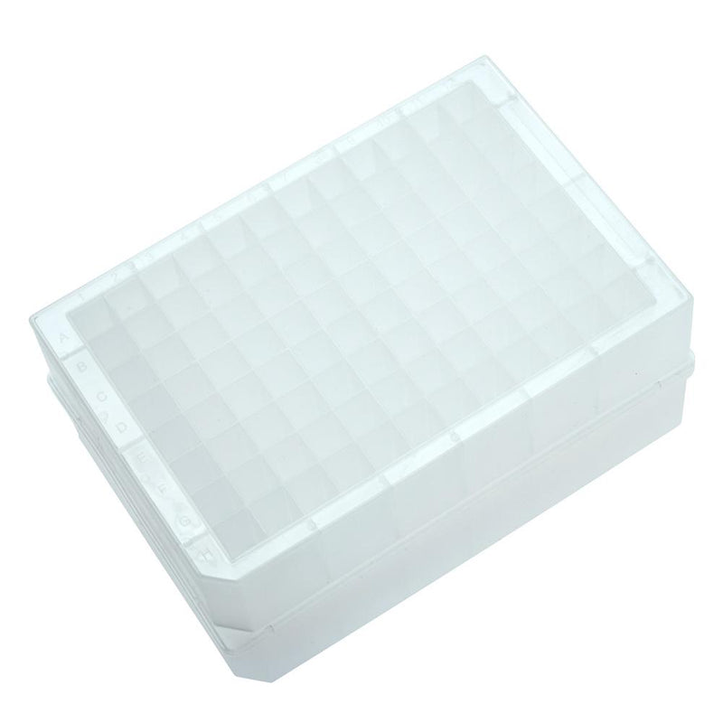 CELLTREAT 229571 96 Deep Well Storage Plate, 1.1mL, PP, V-Bottom, Non-Sterile (25/pk)
