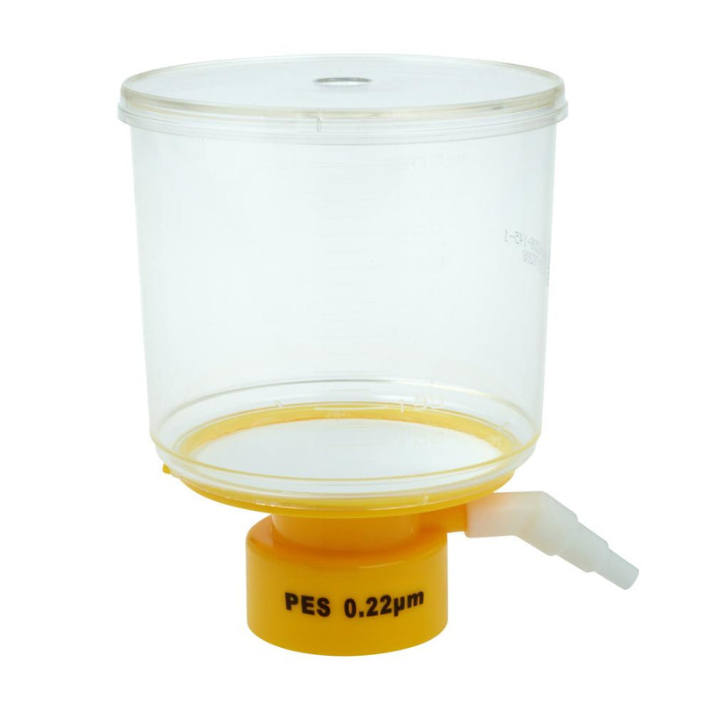 CELLTREAT 229717 500mL Bottle Top Filter, PES Filter Material, 0.22Î¼m, 75mm, Sterile (24/pk)
