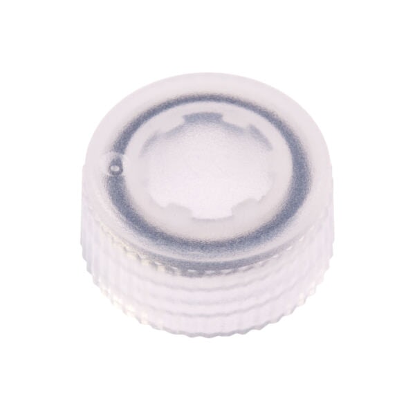 CELLTREAT 230842CS CAP ONLY, Screw Top Micro Tube Cap, O-Ring, Translucent, Clear, Sterile, 1000/pk