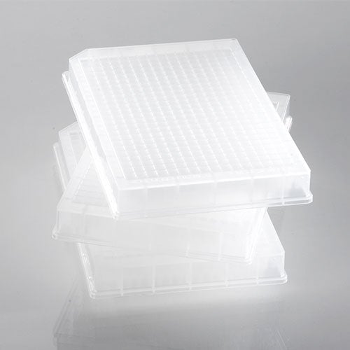 PALL 5073W AcroPrep 384-well Filter Plates, 100 µL - 1.0 µm glass fiber, short tips, white (10/pkg)