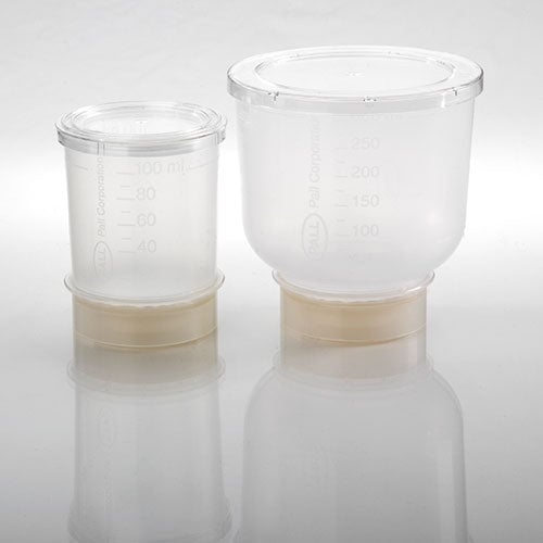PALL 4814 MicroFunnel™ Plus Filter Funnel with Supor® Membrane, 300 mL, 0.45 µm, White, Gridded, Sterile, Individually Bagged (20/pkg)