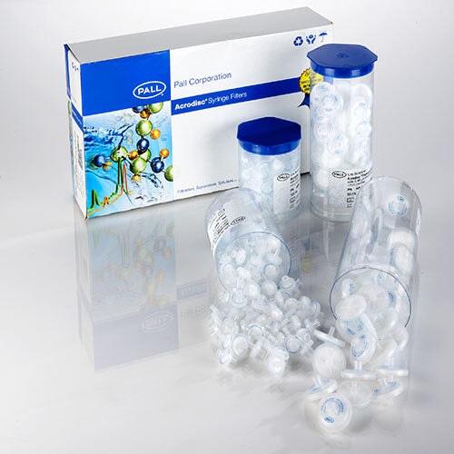 PALL 4783 Ion Chromatography (IC) Acrodisc Syringe Filters - 0.2 µm, 25mm (1000/pkg)