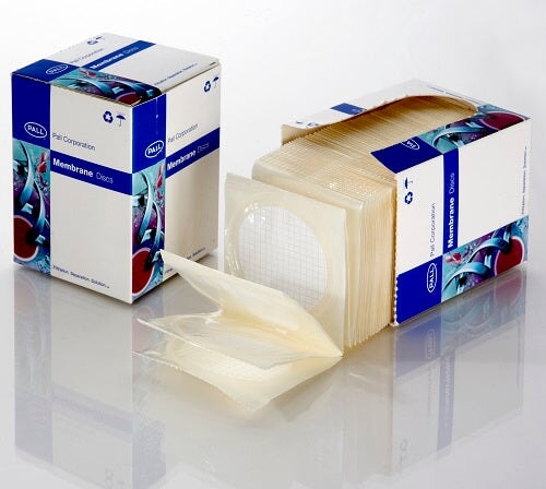 PALL 68124 Sentino Metricel Black Membrane, 0.8 µm, Dispenser Packs of 200 (1000/pkg)