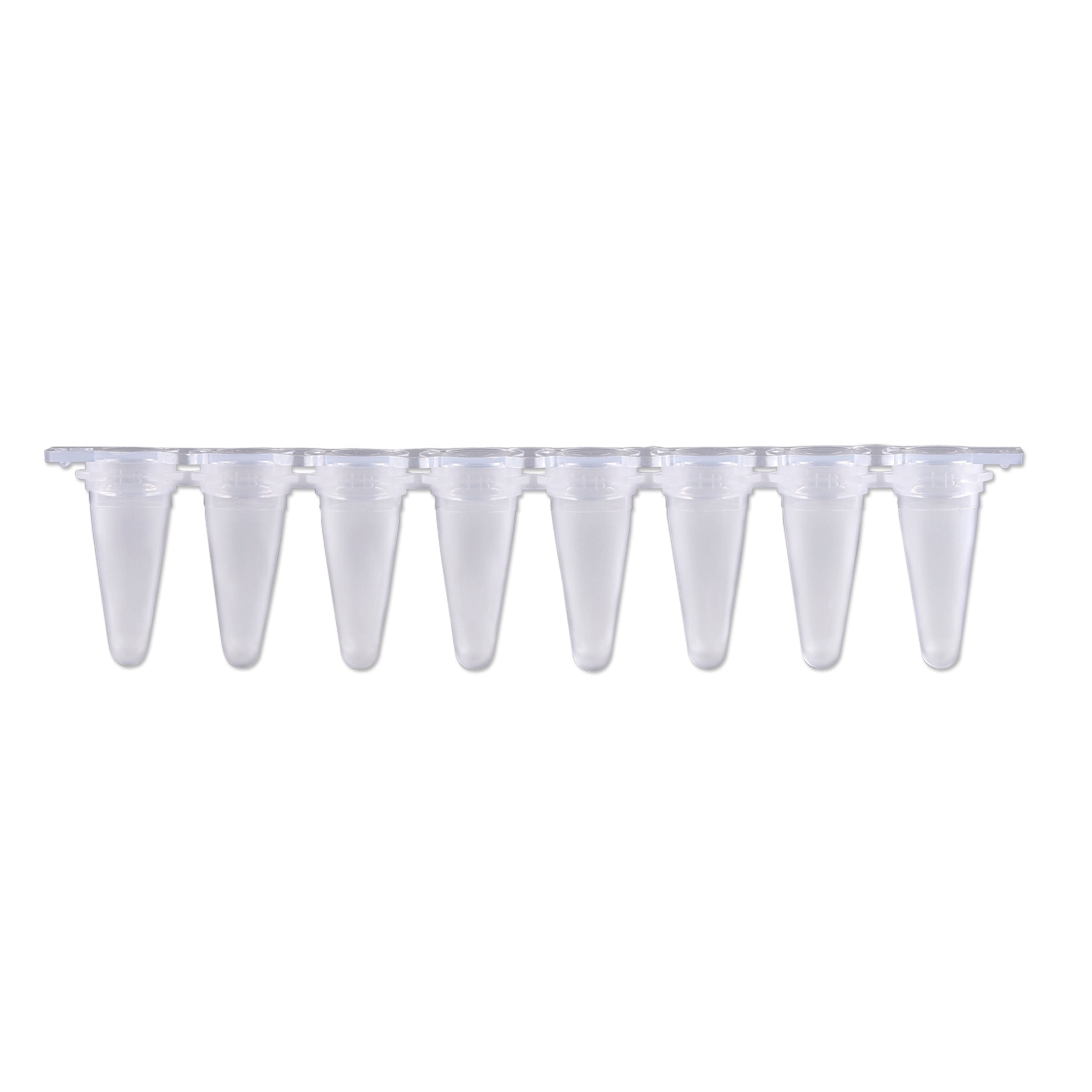 MTC Bio P3801-QF PureAmp 8-Strip qPCR Tubes, 0.1mL, Frosted, Separate Optical Strip Caps, Pack of 120