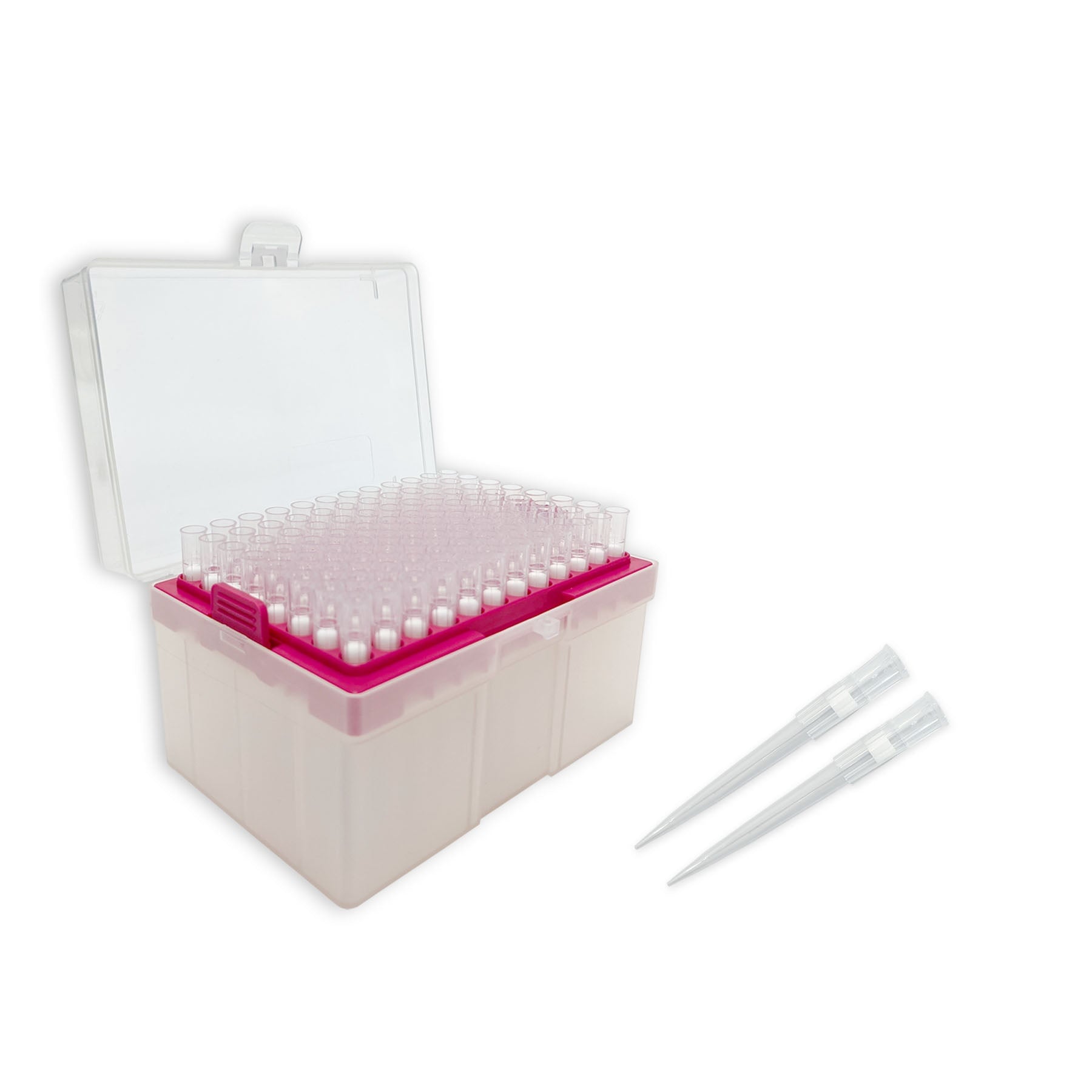 MTC Bio P4300-FT Pipette Tips, Filtered, 300µL capacity, sterile, for 200µL and 300µL pipettes, 10 racks of 96 tips