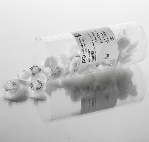 PALL 4929 Acrodisc Syringe Filter with wwPTFE Membrane - 0.2 µm, 25 mm (1000/pkg)