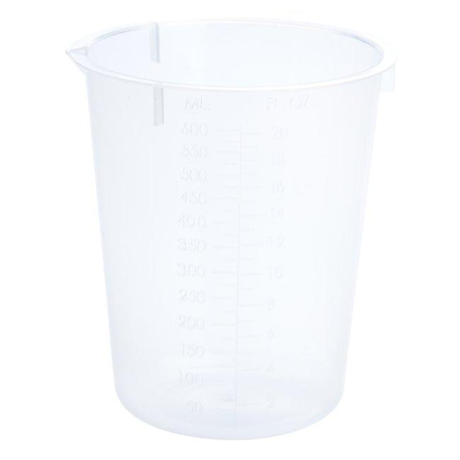 Celltreat 230517 600mL Graduated Beaker, Polypropylene, Non-sterile