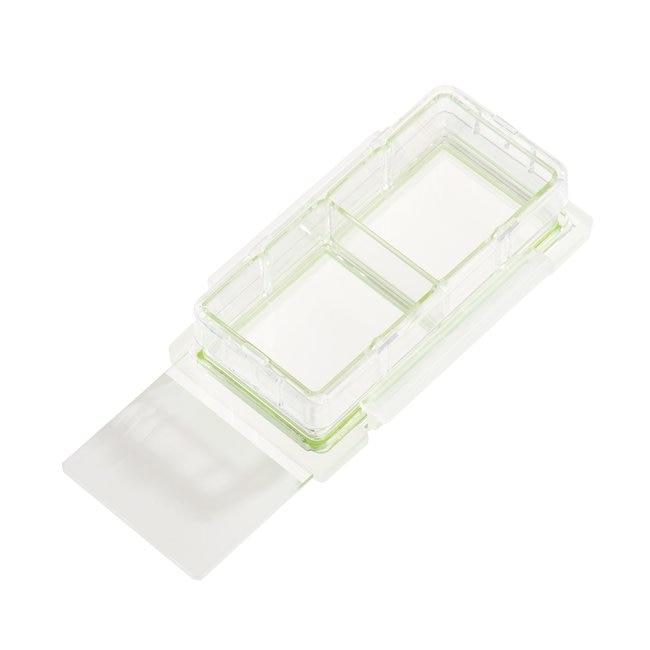 Celltreat 229162 2 Chamber Cell Culture Slide, Glass, Sterile