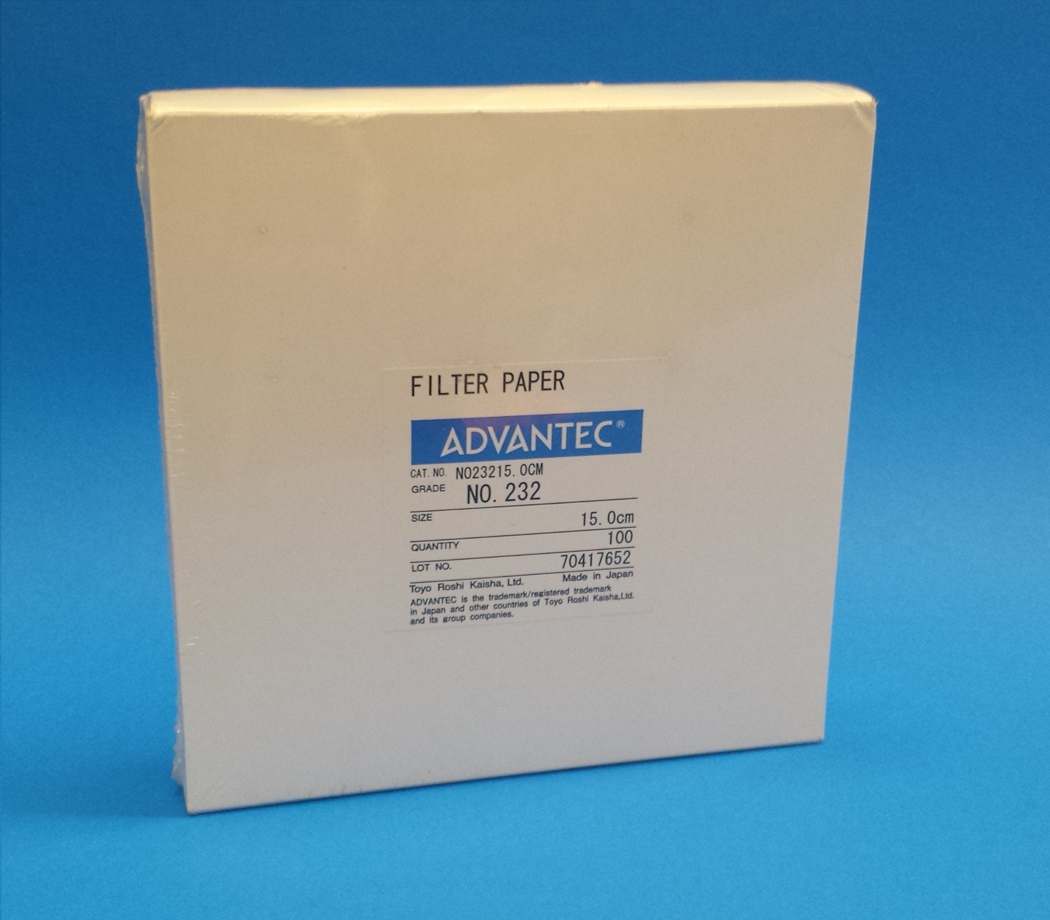 Advantec N023215 Filter Paper 15cm