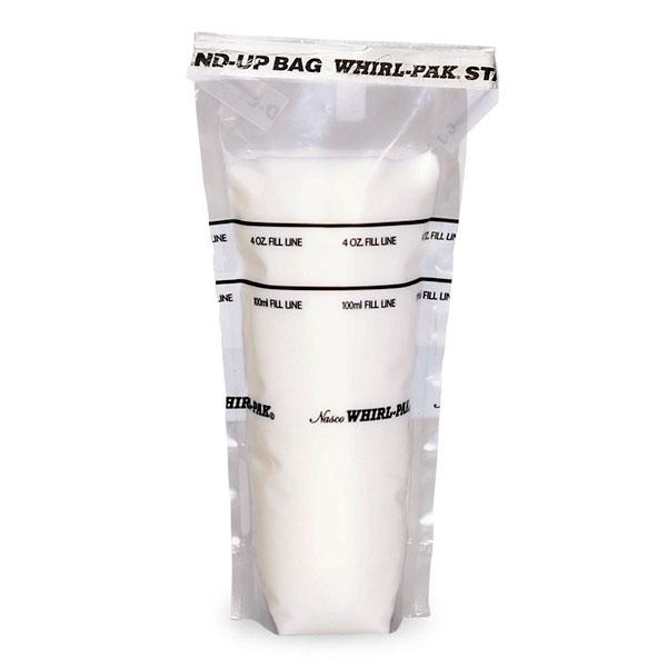 Nasco B01364WA Whirl-Pak® Stand-Up Bags - 4 oz. (118 ml) - Box of 500