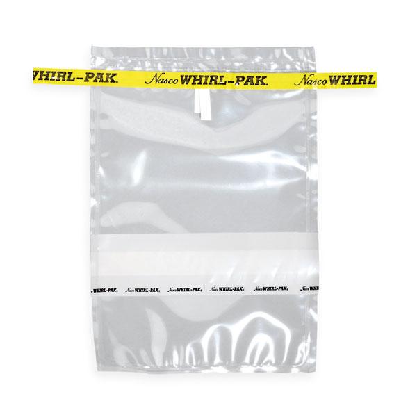 Nasco B01490WA Whirl-Pak® Write-On Bags - 13 oz. (384 ml) - Box of 500