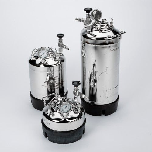 PALL 15207 Stainless Steel Pressure Vessels - 11 L (3 gallon) capacity (1/pkg)