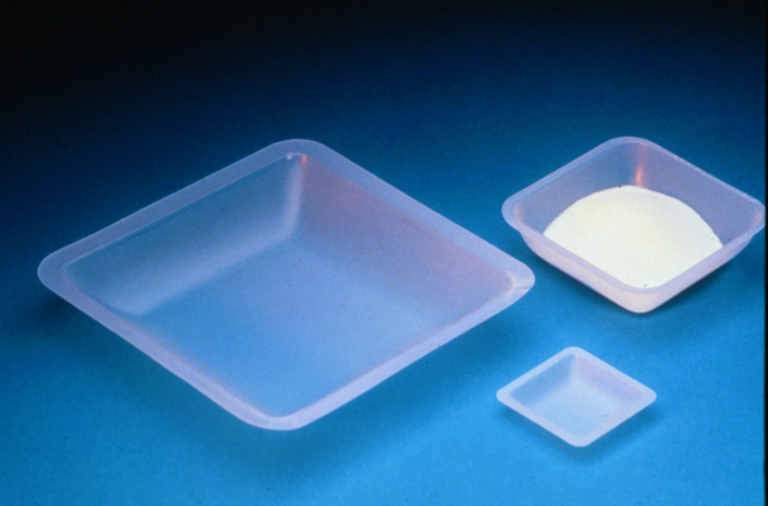 Dyna-Dish Polystyrene Weighing Boats MEDIUM 3 5/16 X 3/4 INCH (PN: 80055)