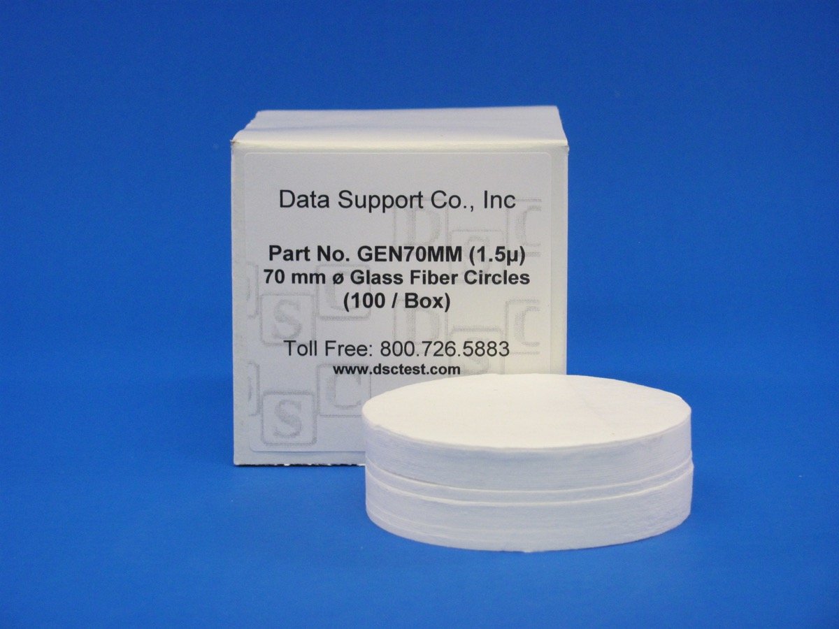 DSC Generic Glass Fiber Filters Discs, 70.0 mm™